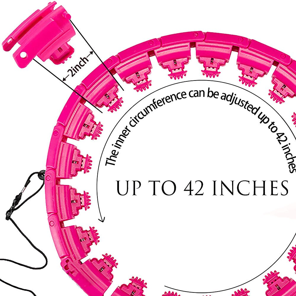 Smart Weighted Hula Hoop for Fitness