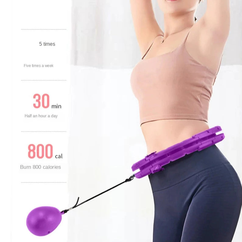Smart Weighted Hula Hoop for Fitness