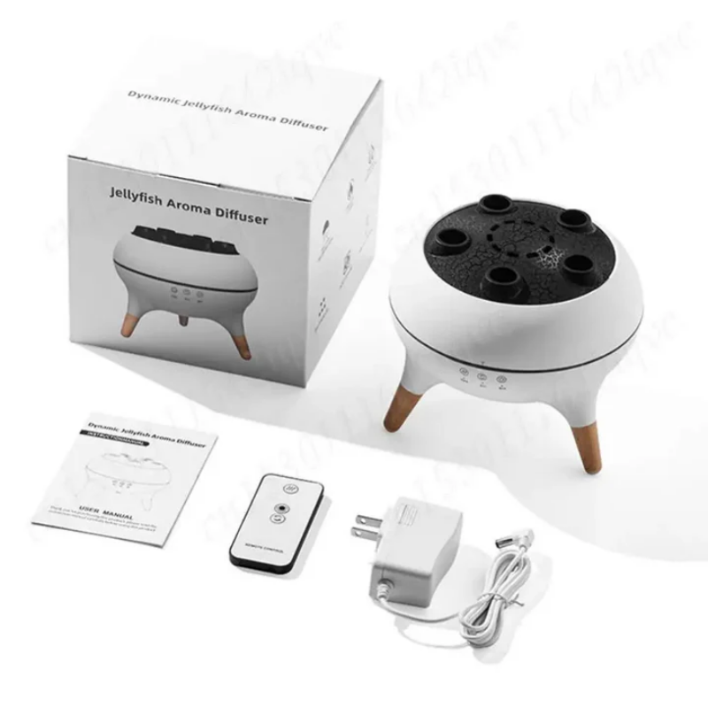 SerenityMist Ultrasonic Humidifier with LED Aroma Diffuser