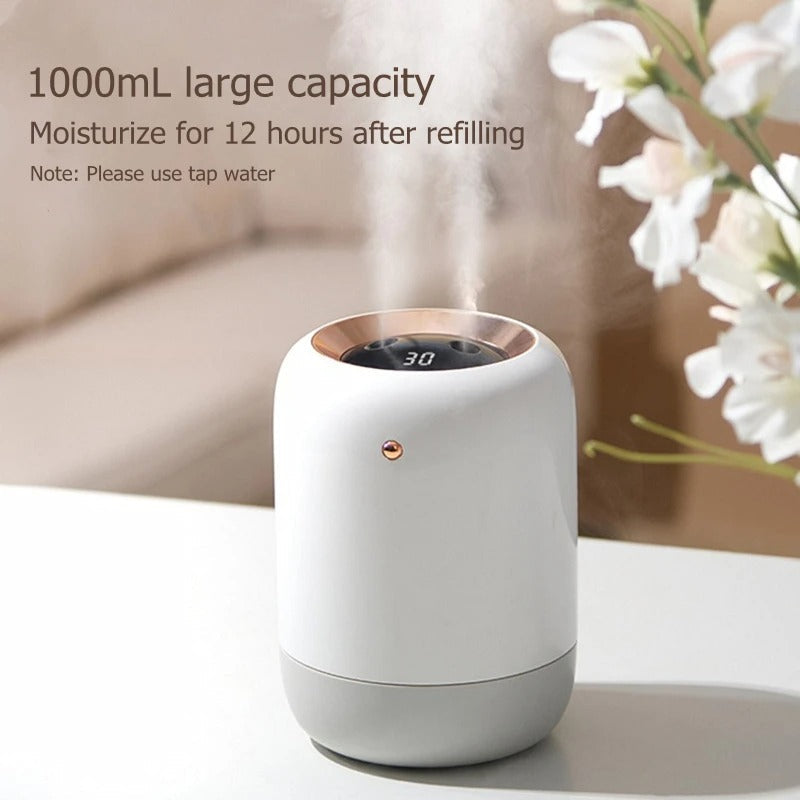 BreatheEasy UV Mist Humidifier - Silent & Portable