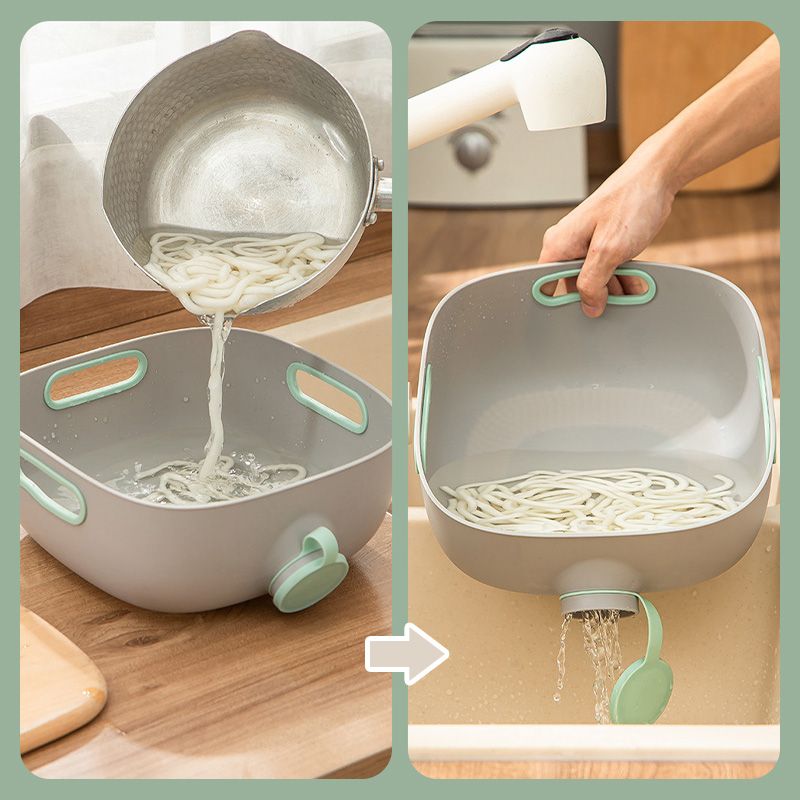 Multi-Functional Hygiene Rinsing and Draining Basket