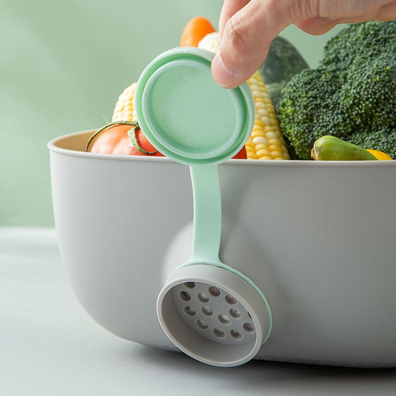 Multi-Functional Hygiene Rinsing and Draining Basket