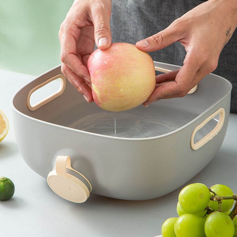 Multi-Functional Hygiene Rinsing and Draining Basket