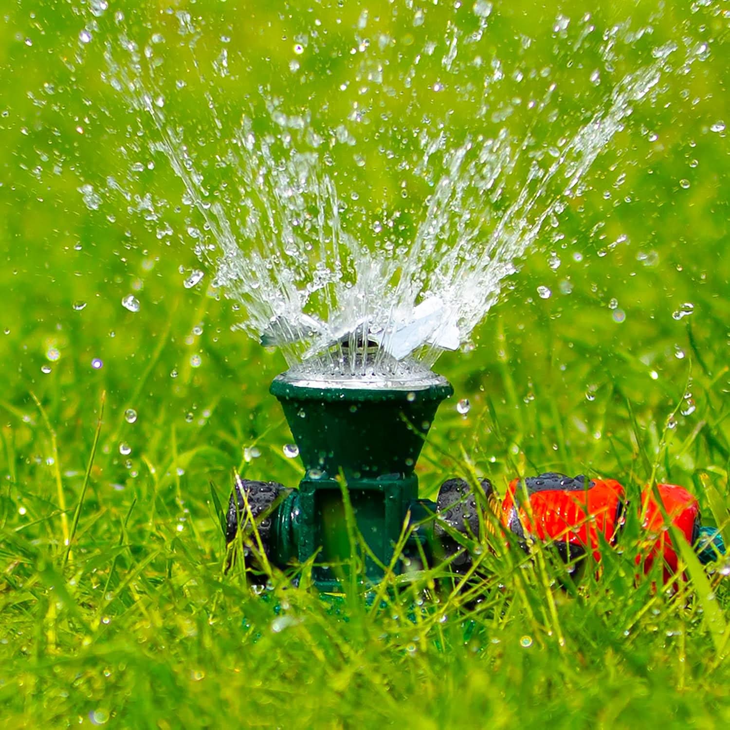 EcoSpray 360° Smart Lawn Irrigation System - Efficient Watering Solution