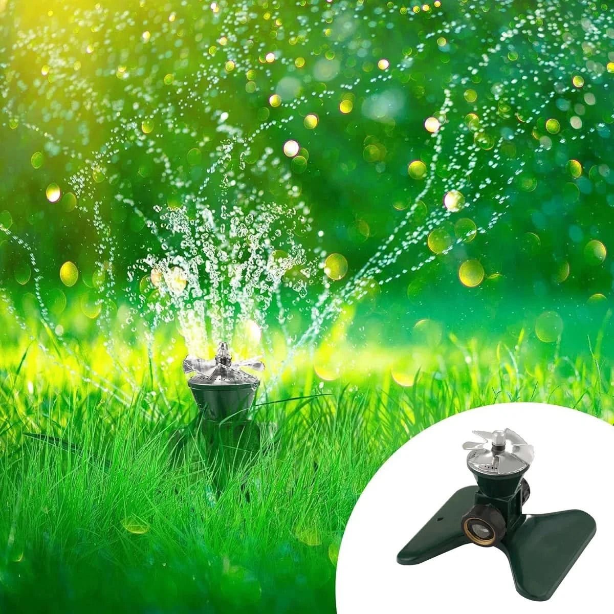 EcoSpray 360° Smart Lawn Irrigation System - Efficient Watering Solution