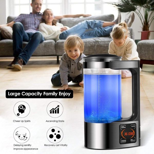Hydrogen Infusion Water Purifier with Customizable Timer