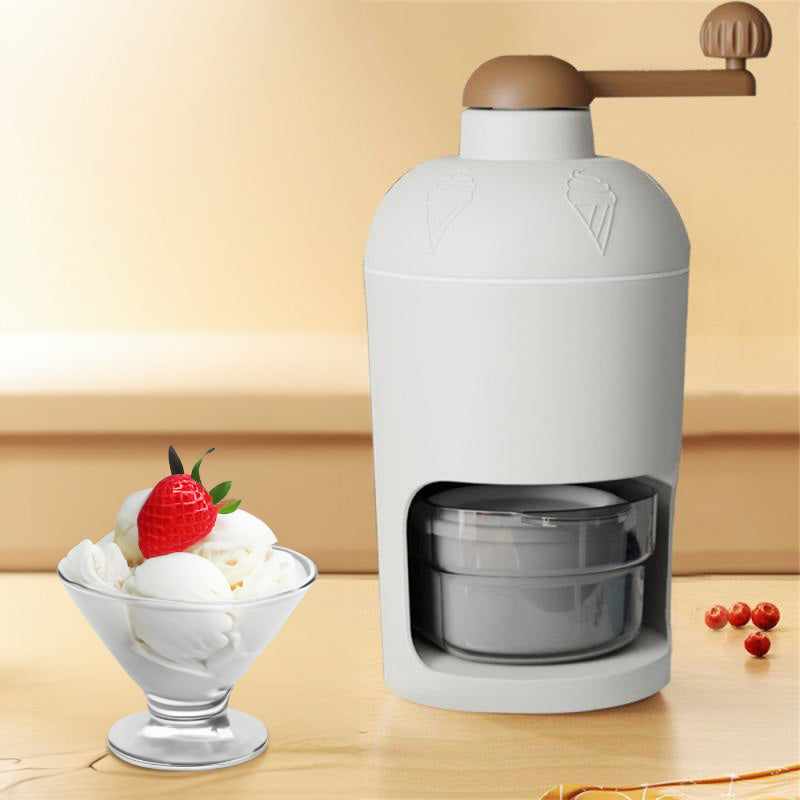 Handheld Ice Shaver for Effortless Beverage Chilling