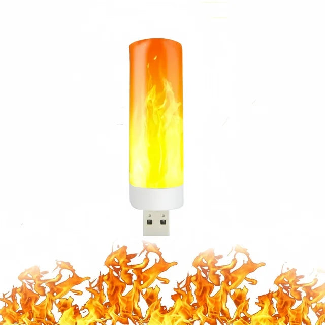 FlickerGlow – LED Flame Effect Bulb for Cozy Ambience
