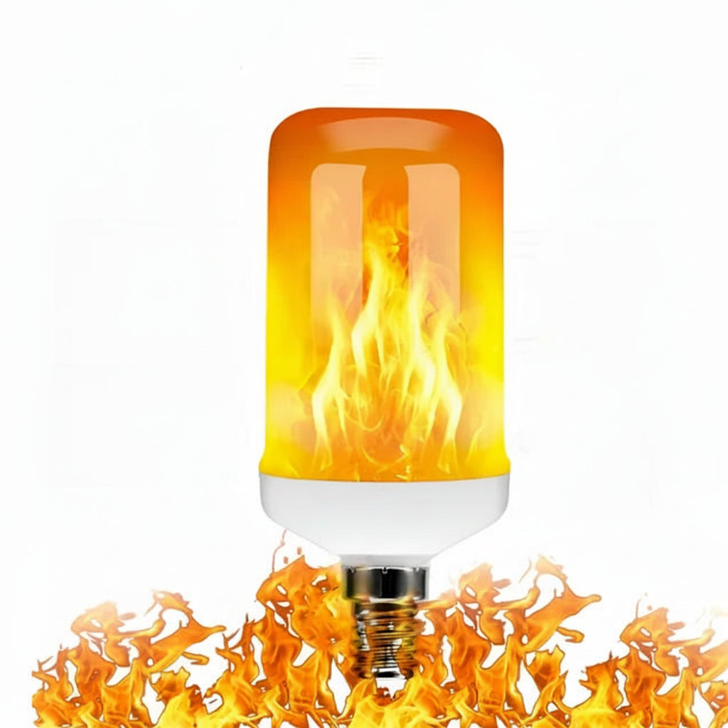 FlickerGlow – LED Flame Effect Bulb for Cozy Ambience