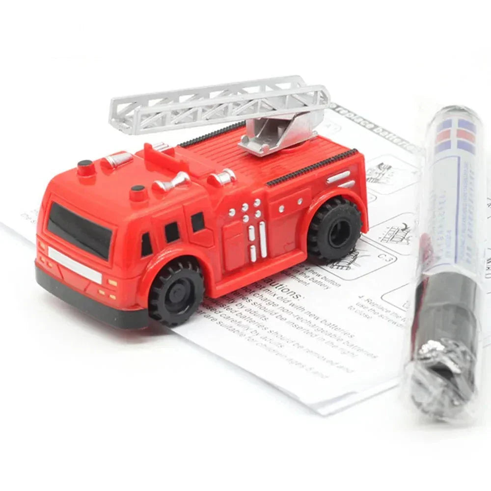 Inductive Line-Following Toy Car | Follows Drawn Paths | Ready to Use