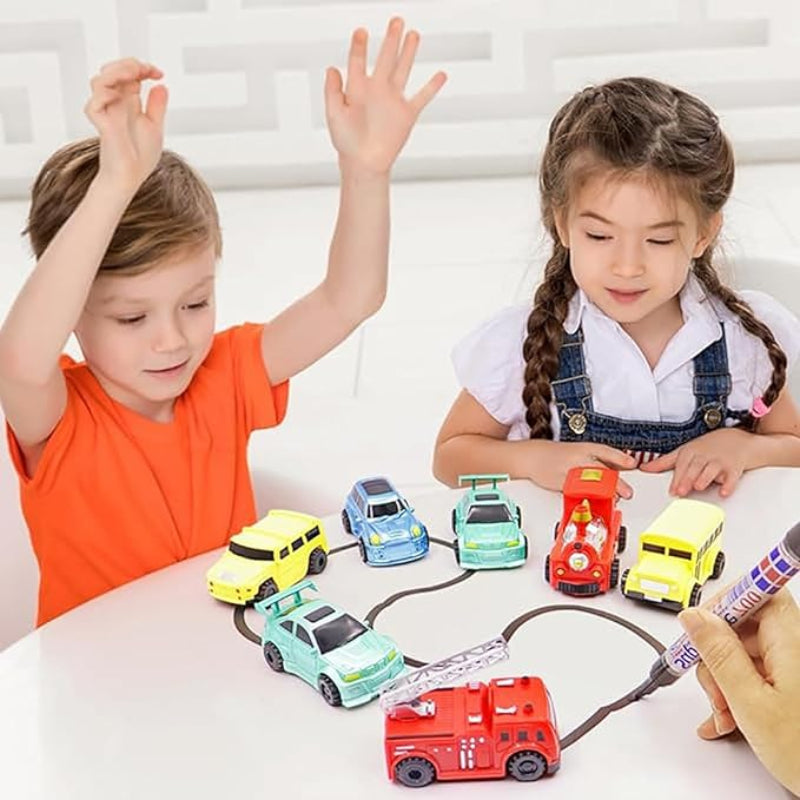 Inductive Line-Following Toy Car | Follows Drawn Paths | Ready to Use
