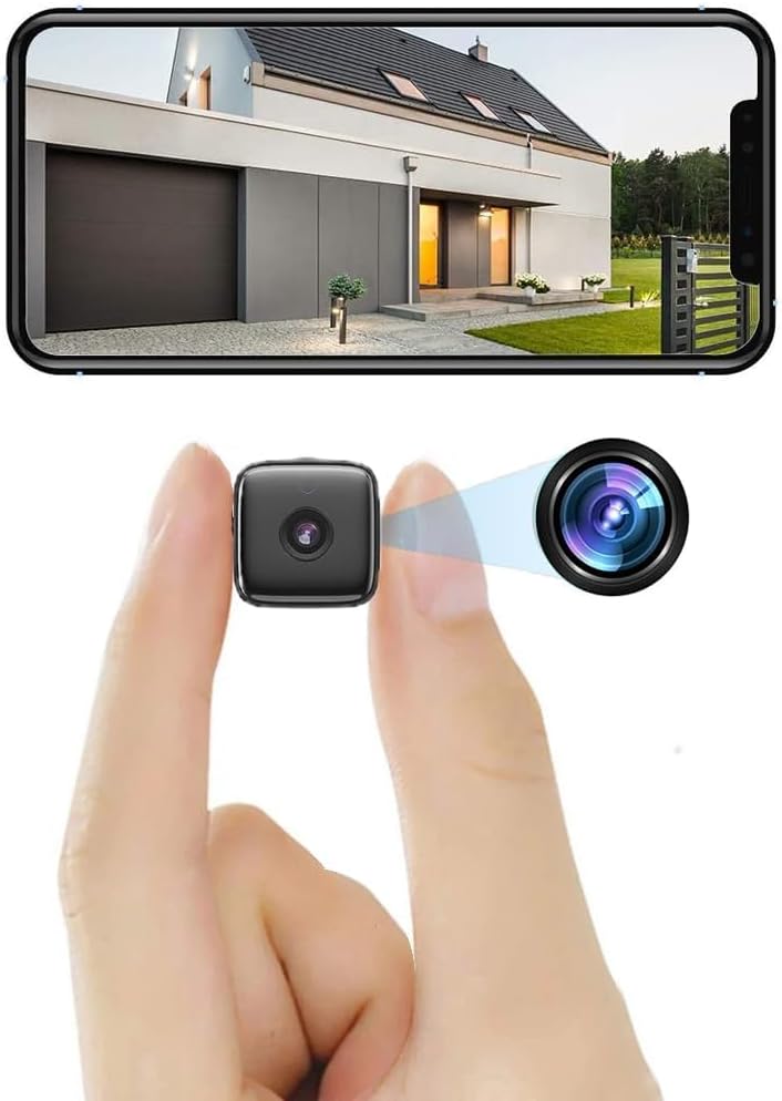 Indoor Camera with Night Vision & Motion Detection - Wi-Fi Access