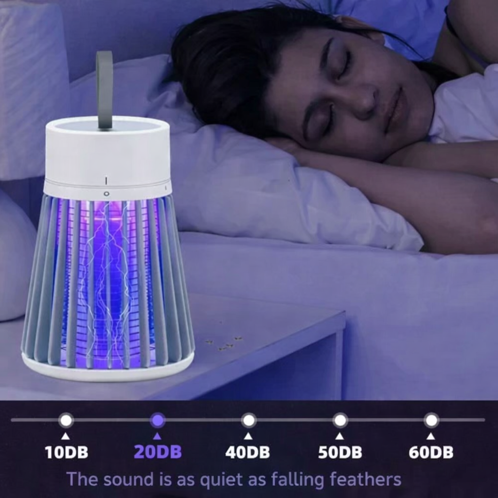 Insect Control Lamp | Quiet Bug Protection | USB Rechargeable