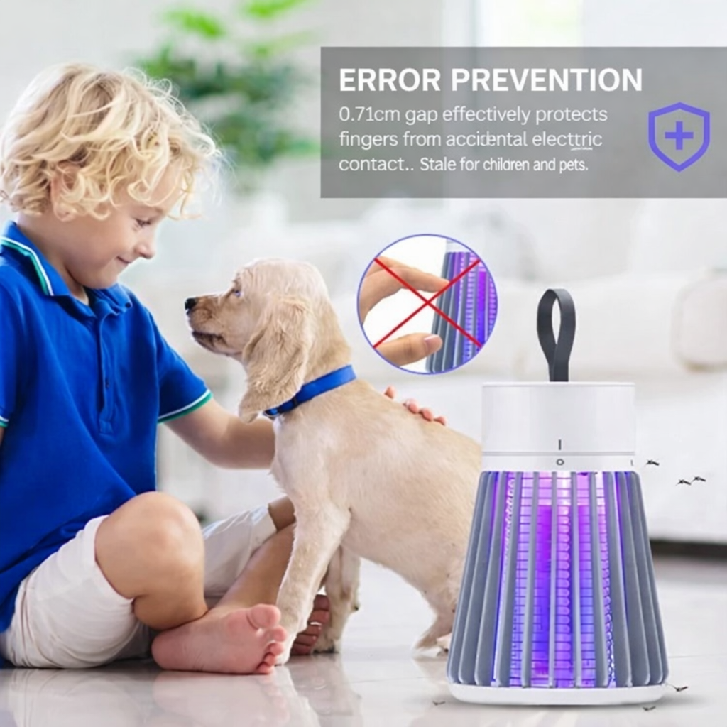 Insect Control Lamp | Quiet Bug Protection | USB Rechargeable