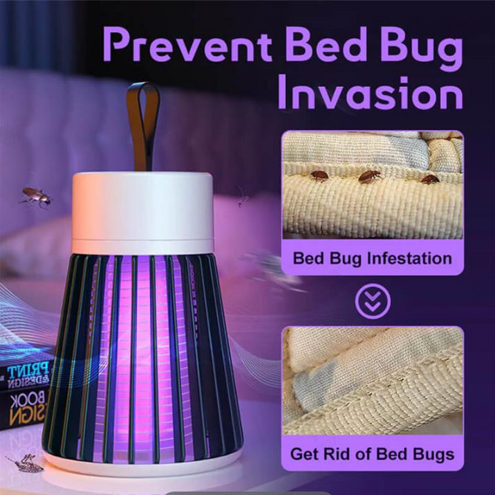 Insect Control Lamp | Quiet Bug Protection | USB Rechargeable