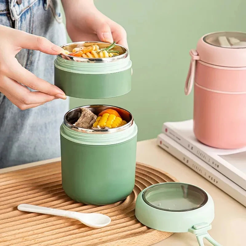 Versatile Insulated Steel Meal Keeper – Perfect for On-the-Go