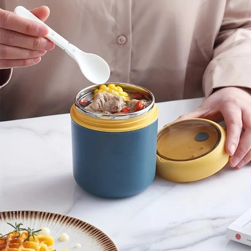 Versatile Insulated Steel Meal Keeper – Perfect for On-the-Go