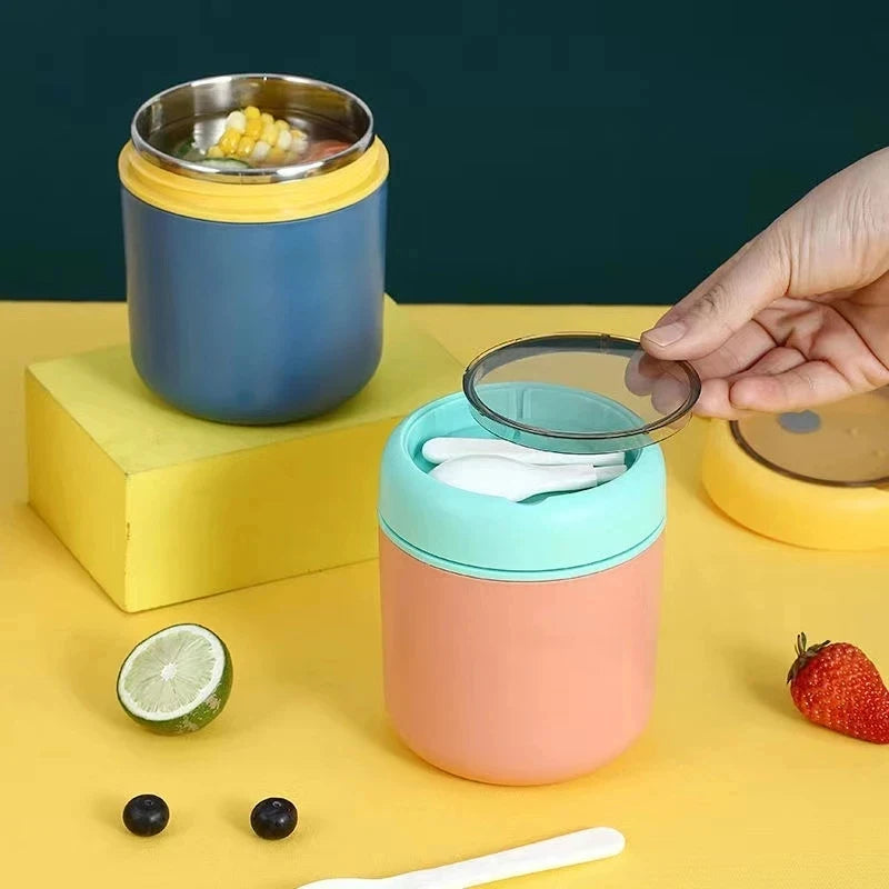 Versatile Insulated Steel Meal Keeper – Perfect for On-the-Go