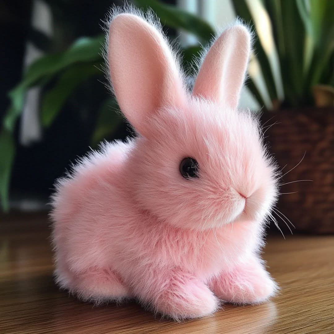 Hopping Plush Bunny | Lifelike Interactive Rabbit for Kids