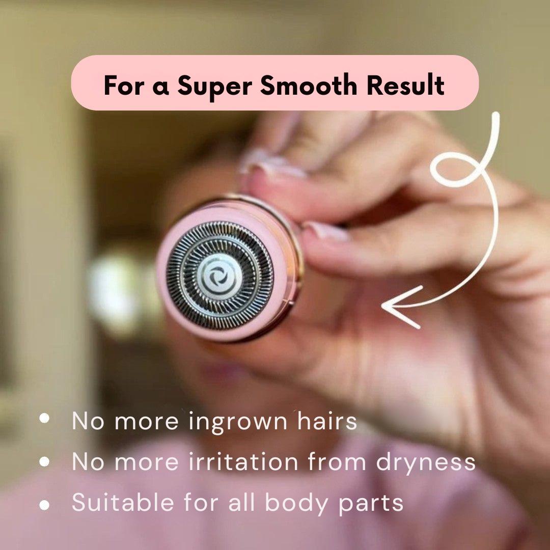 Cordless Electric Razor for Gentle Wet and Dry Shaving