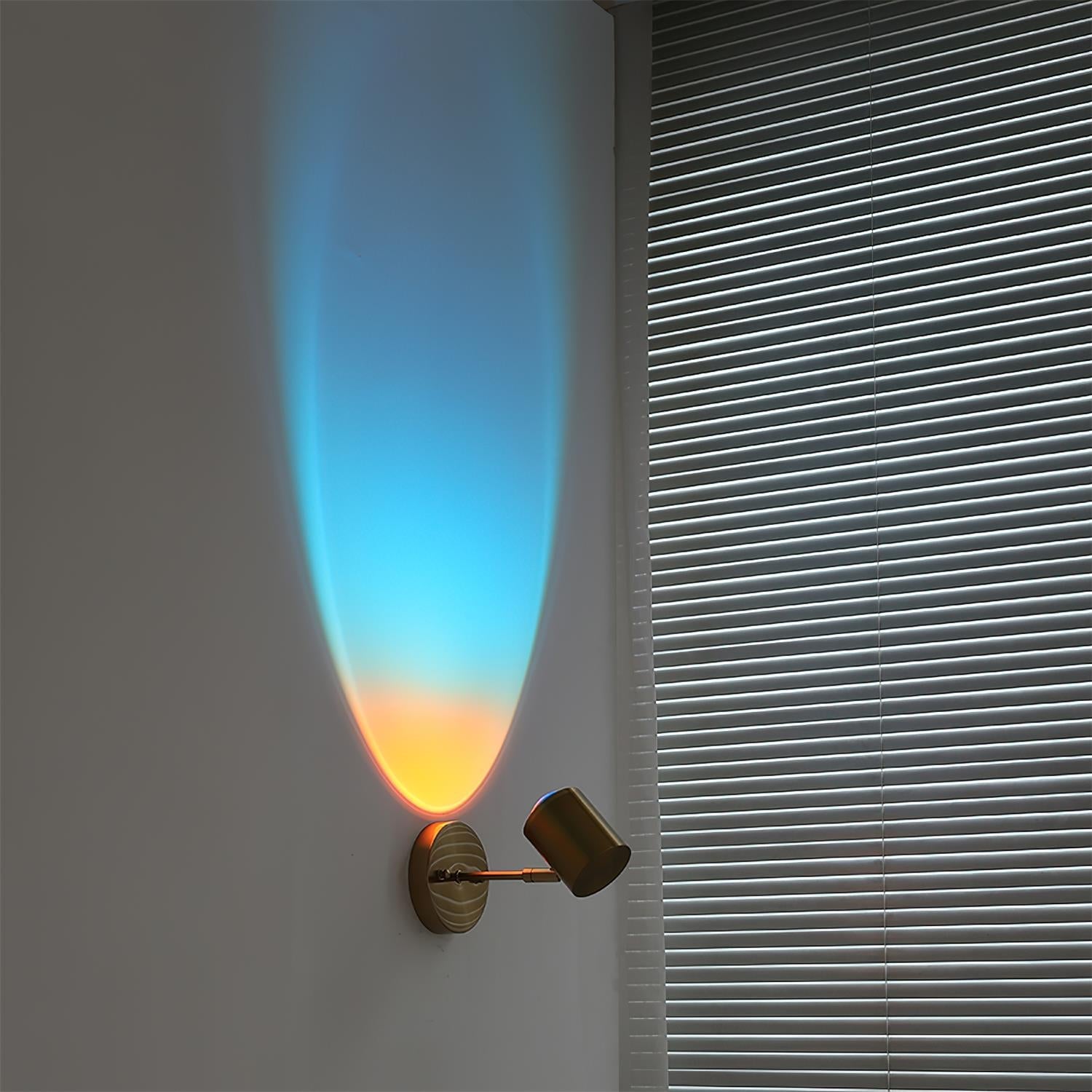 Sleek Chrome LED Wall Light - Ideal for Bathrooms & Patios