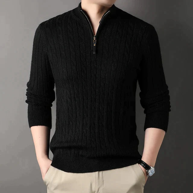 Casual Knit Turtleneck Sweater