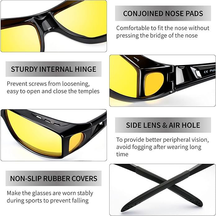 Night Vision Driving Glasses for Clear, Safe Travel