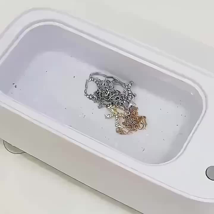 CrystalClear Ultrasonic Cleaner 12oz for Jewelry & Accessories