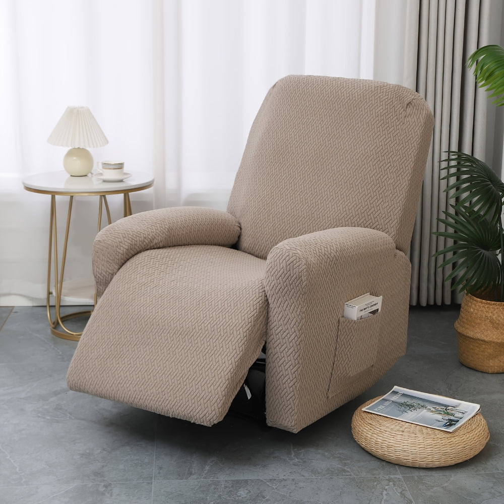CozyGuard - Tailored Recliner Cover with Convenient Pocket