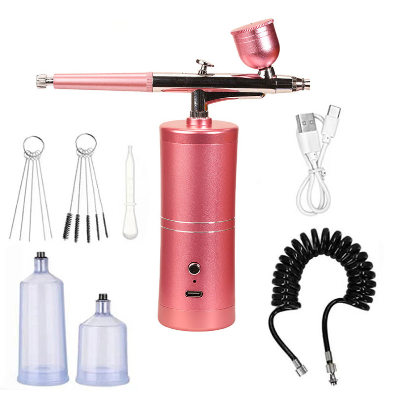 Cordless Airbrush Gun | Adjustable Spray Pressure | Precision Color Application