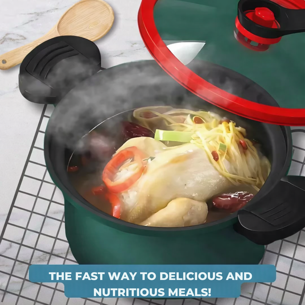 Saucepan | Pressure Cooker | Even Heat Distribution | Quick Cook Pot