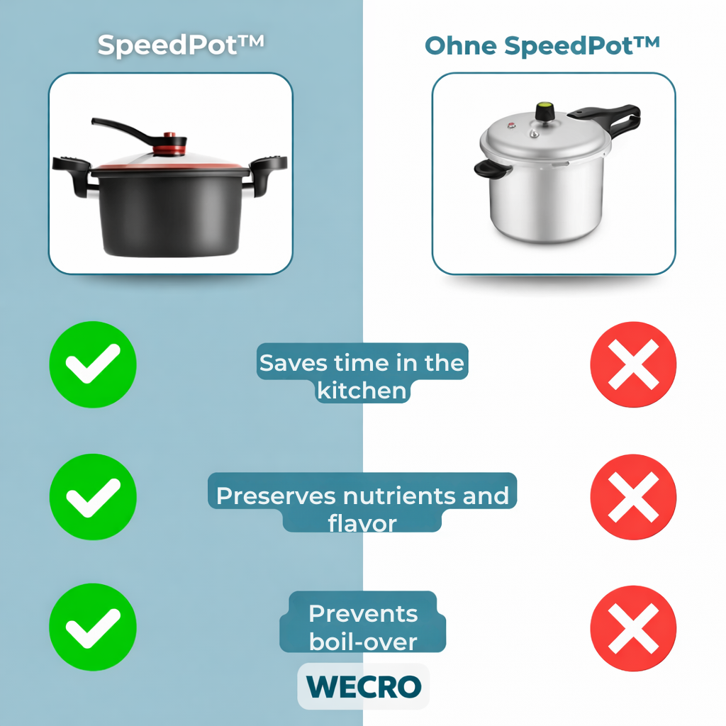 Saucepan | Pressure Cooker | Even Heat Distribution | Quick Cook Pot