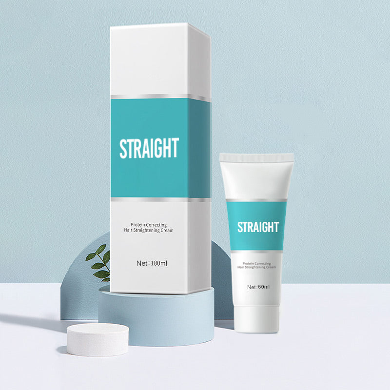 Anti-Frizz Hair Treatment Cream with Keratin for Smoothing