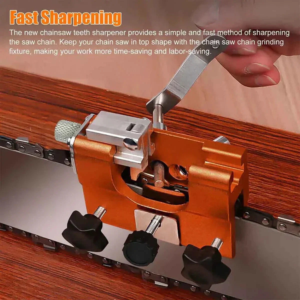 Portable Chainsaw Sharpener | Accurate | No Power Needed