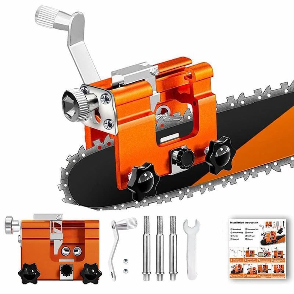 Portable Chainsaw Sharpener | Accurate | No Power Needed