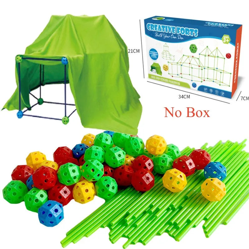 Fort Building Set for Kids