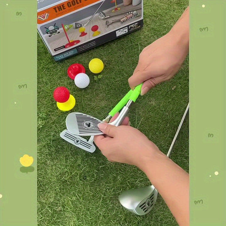 Adjustable Golf Play Set for Kids Aged 3 to 8 – Indoor & Outdoor Fun