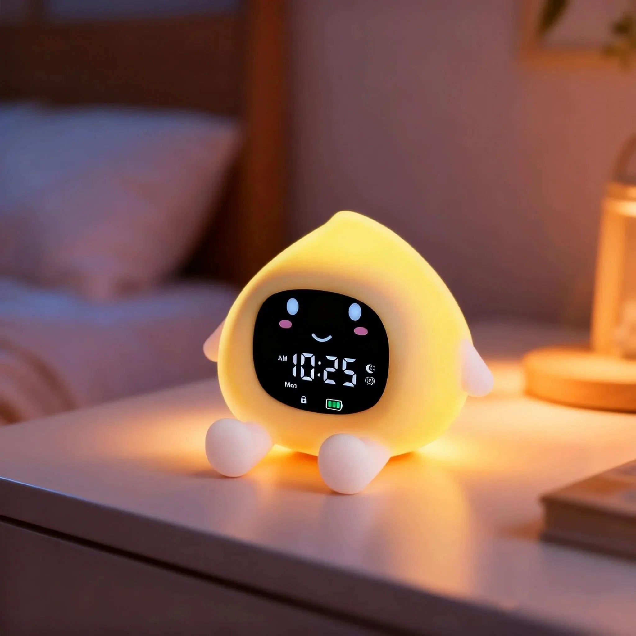 Kids Sleep Training Alarm Clock with Night Light – Dreamy Timekeeper