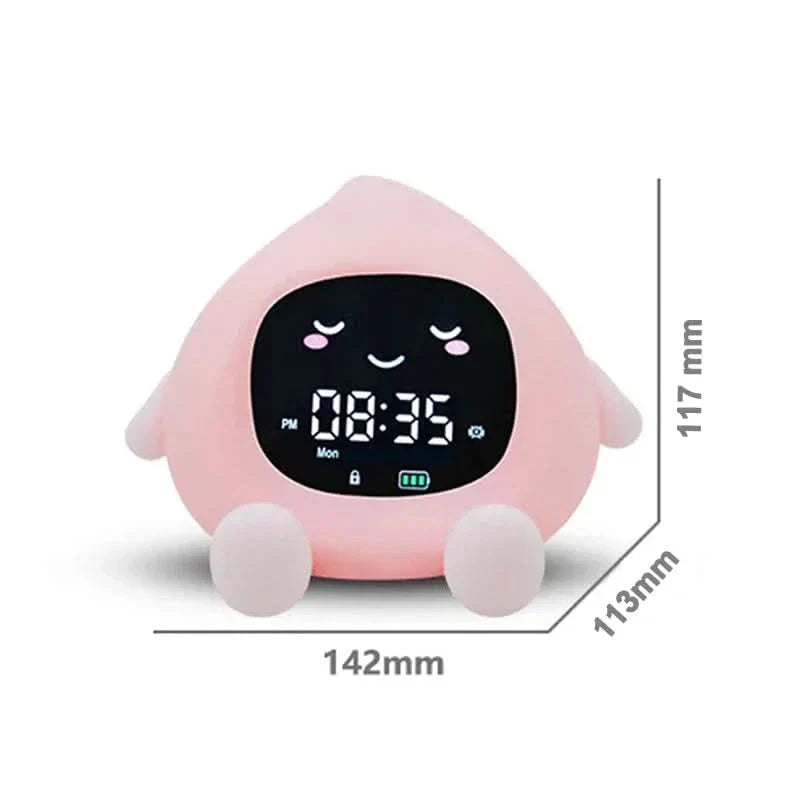 Kids Sleep Training Alarm Clock with Night Light – Dreamy Timekeeper
