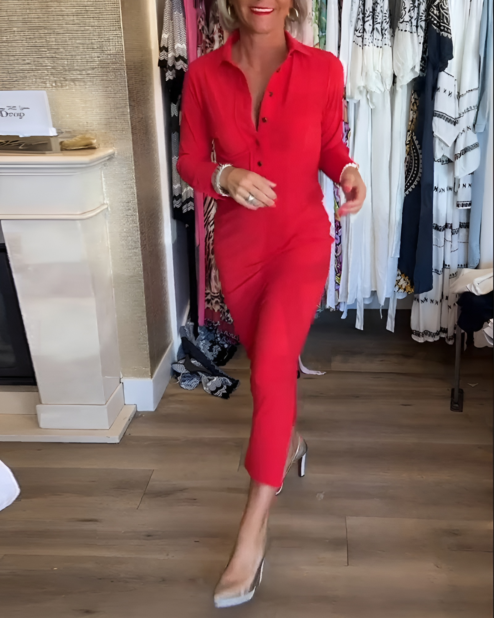 Elegant Red Dress