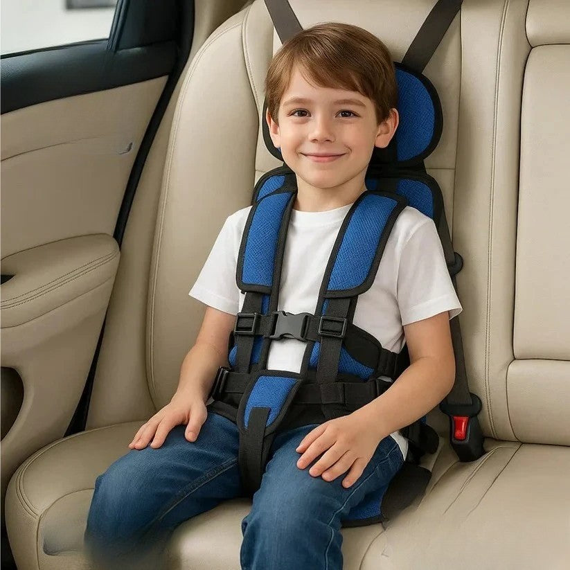 Foldable Travel Child Seat | Quick Installation with Safety Belt System
