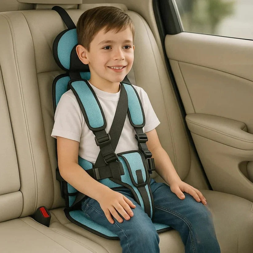 Foldable Travel Child Seat | Quick Installation with Safety Belt System