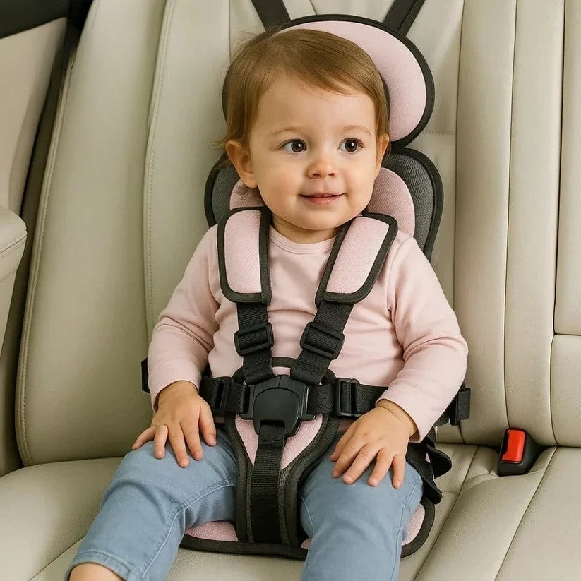 Foldable Travel Child Seat | Quick Installation with Safety Belt System