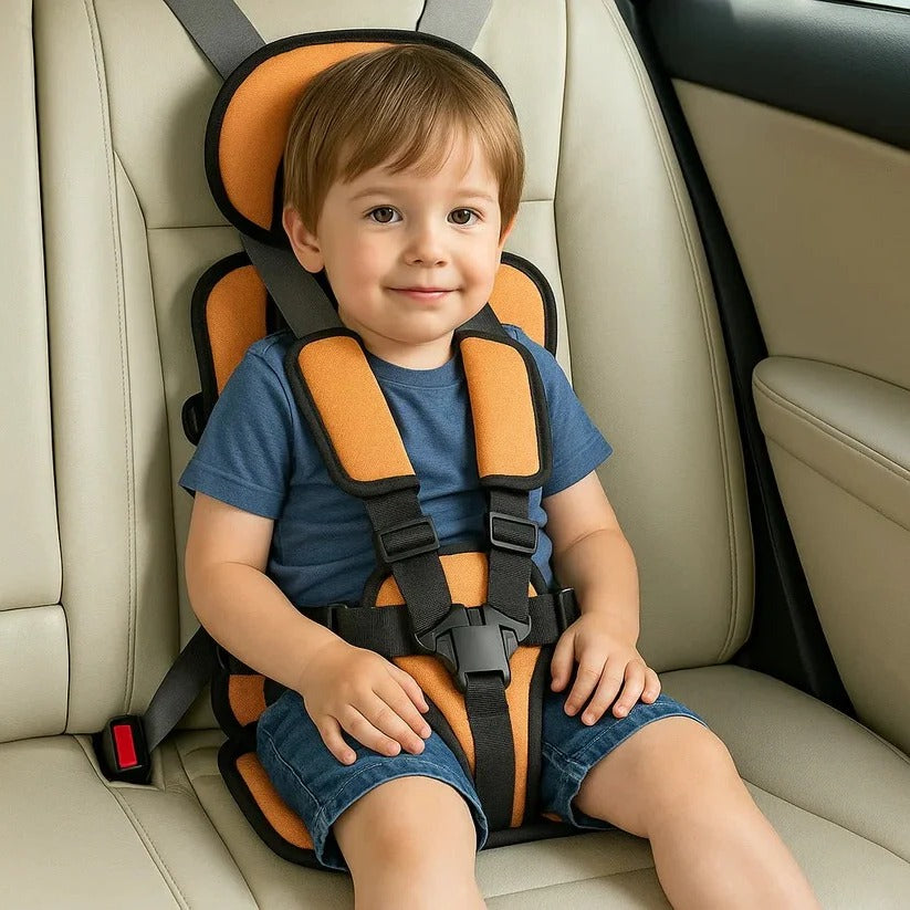 Foldable Travel Child Seat | Quick Installation with Safety Belt System