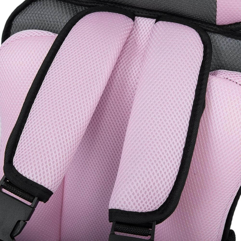Child Car Seat Booster Cushion | Adjustable Breathable Mesh | 5-Point Harness