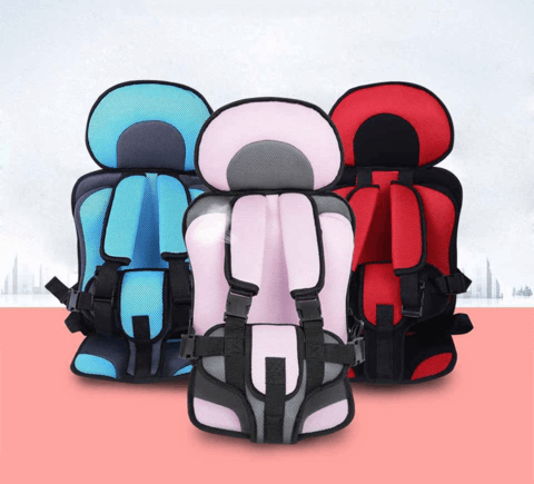 Child Car Seat Booster Cushion | Adjustable Breathable Mesh | 5-Point Harness