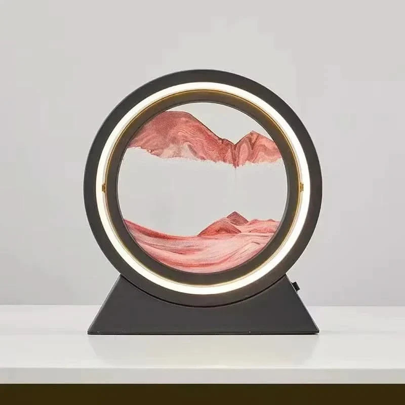 Dynamic Hourglass Lamp with Quicksand – Home Decorative Lighting