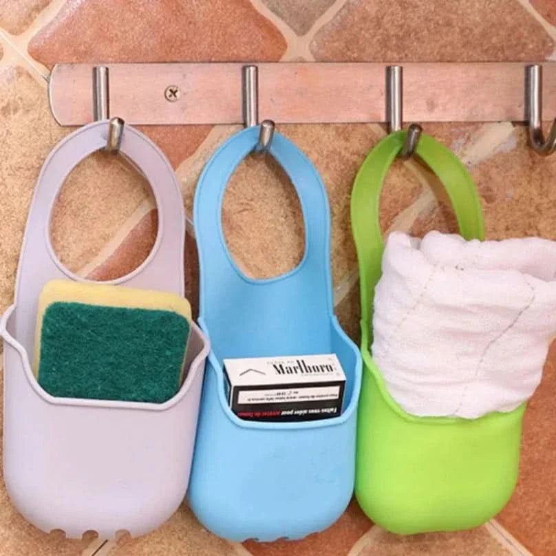 Kitchen Organizer - Hanging Storage Basket for Sink