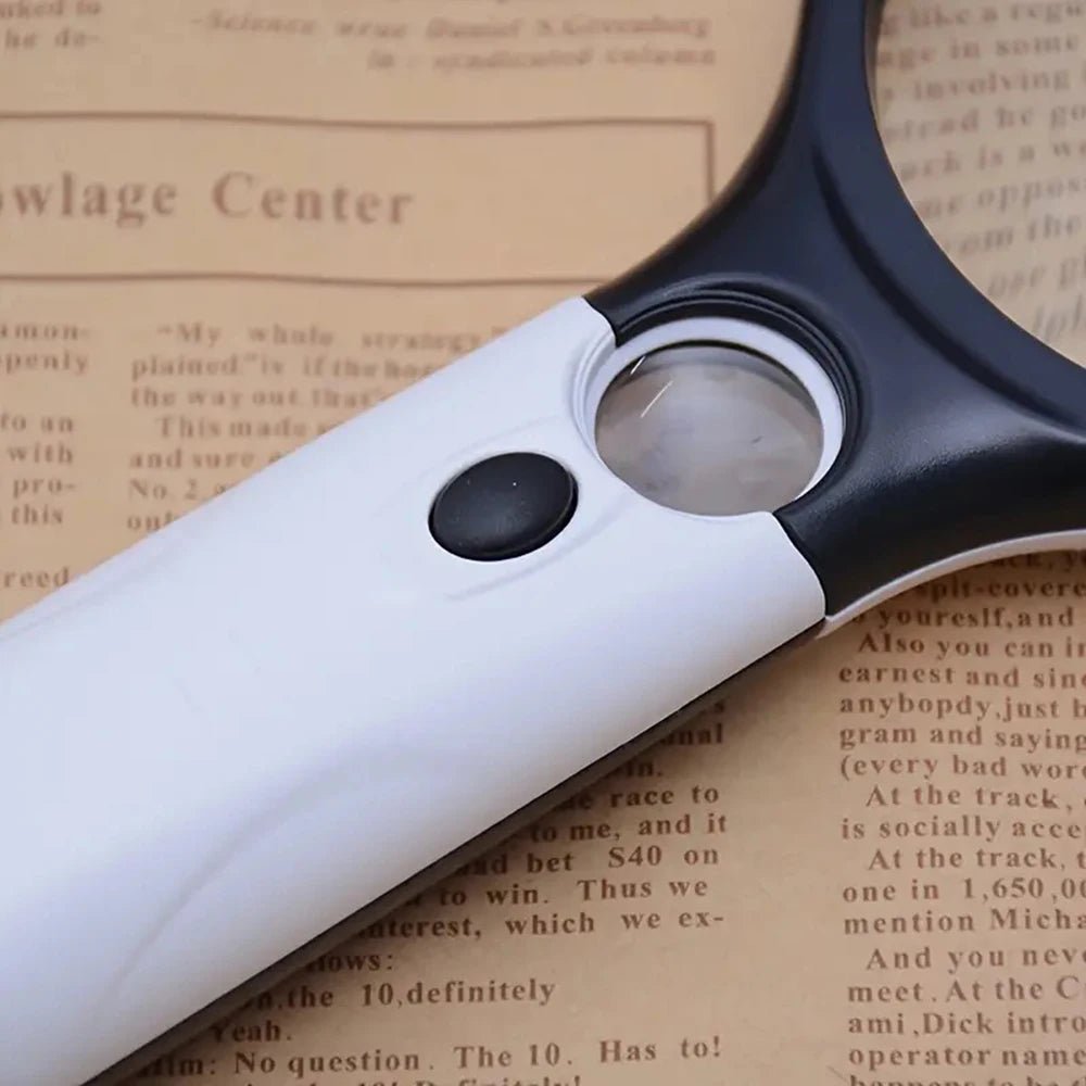 PrecisionVision 45x Handheld Magnifier with LED Illumination