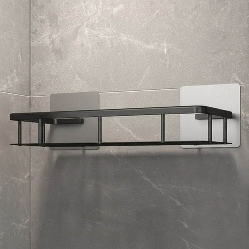 Self-Adhesive Bathroom Shelf | No Drilling & Stainless Steel